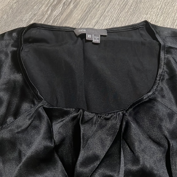 Vince Black Silk Blouse - Picture 8 of 14